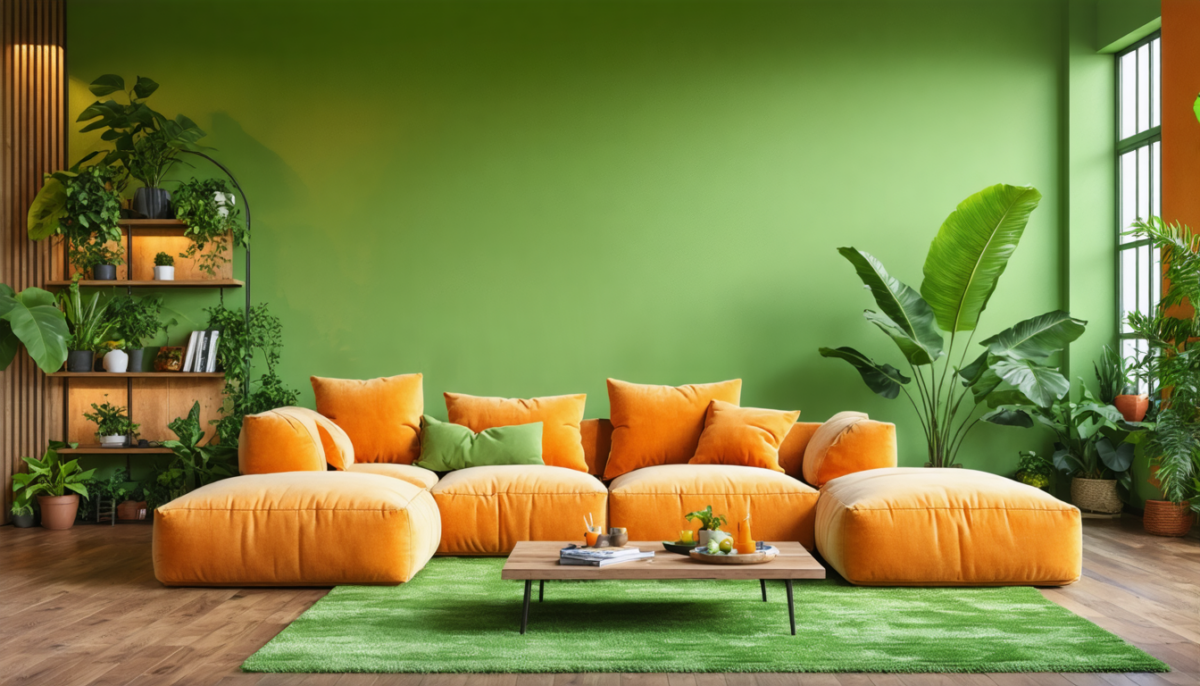 découvrez comment associer le vert et l'orange pour une décoration intérieure harmonieuse et tendance grâce à notre guide pratique et conseils faciles à suivre.