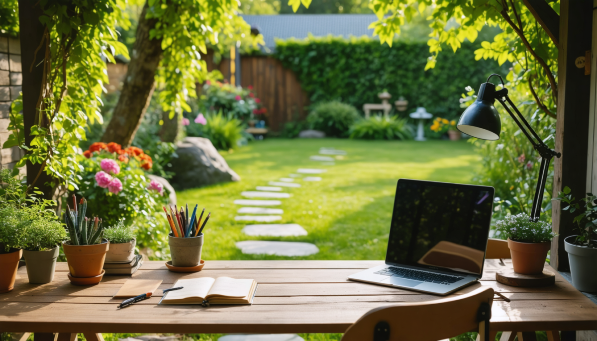 découvrez comment aménager un coin bureau en plein air dans votre jardin grâce à nos astuces pratiques pour un espace de télétravail convivial et inspirant.