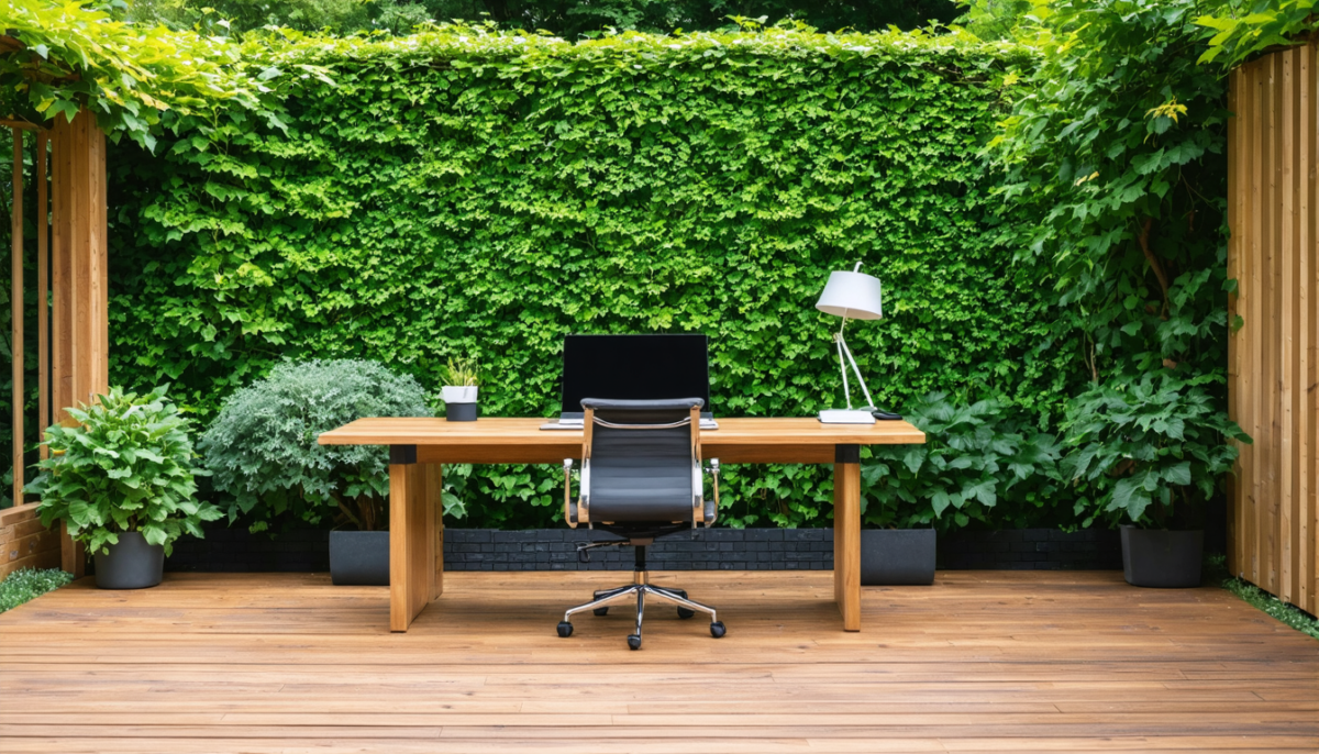 découvrez comment aménager un coin bureau en plein air dans votre jardin avec nos astuces pratiques pour créer un espace de télétravail confortable et inspirant.