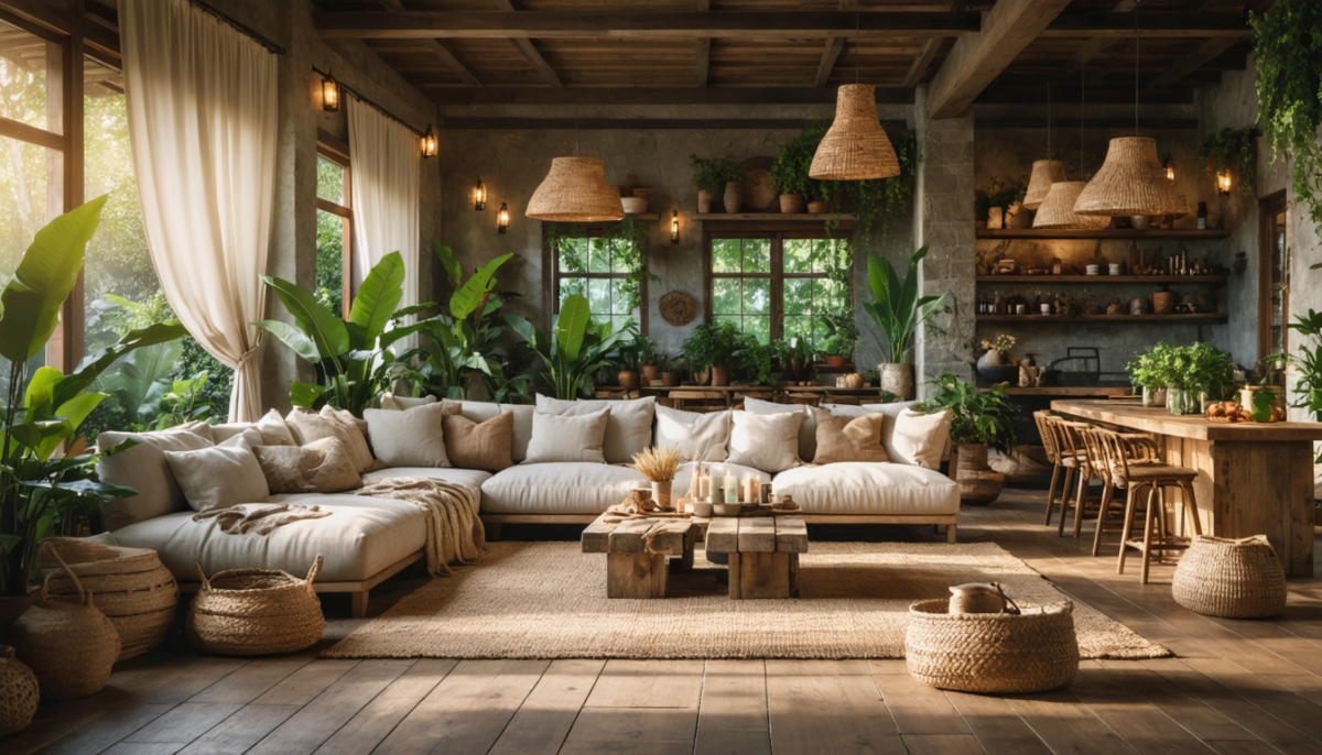 découvrez comment créer un salon accueillant en intégrant des matériaux naturels et en cultivant une ambiance chaleureuse grâce à notre guide pratique.