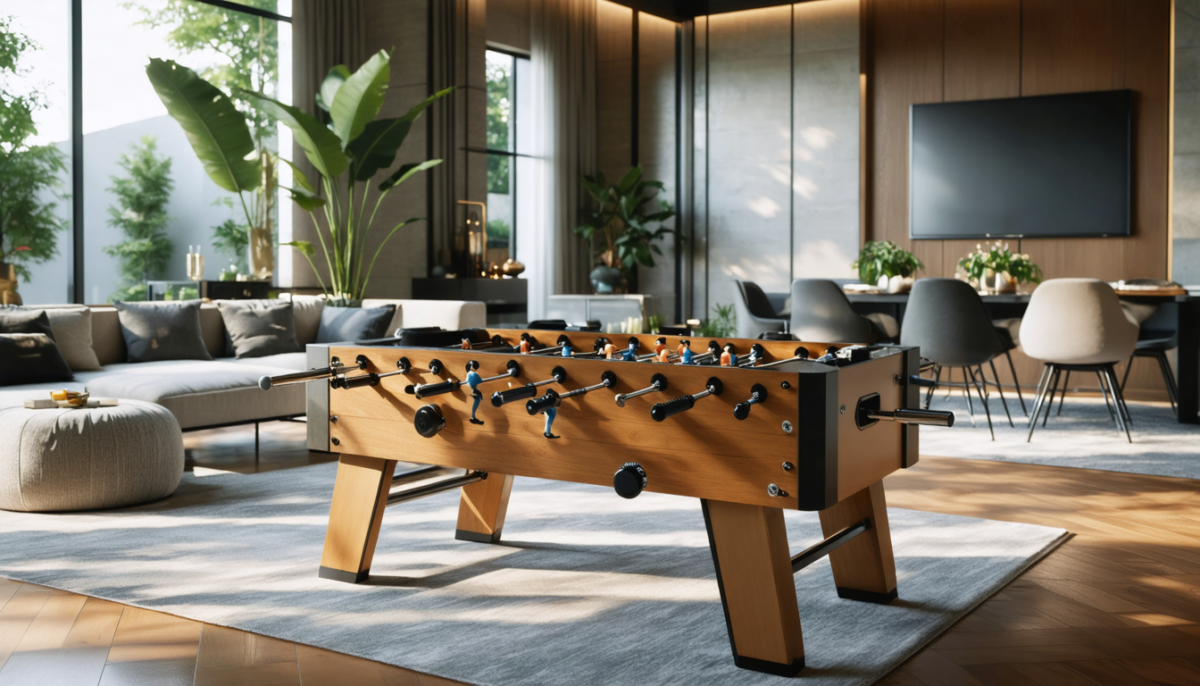 découvrez comment intégrer un babyfoot dans votre intérieur pour allier design élégant et moments conviviaux en famille ou entre amis.