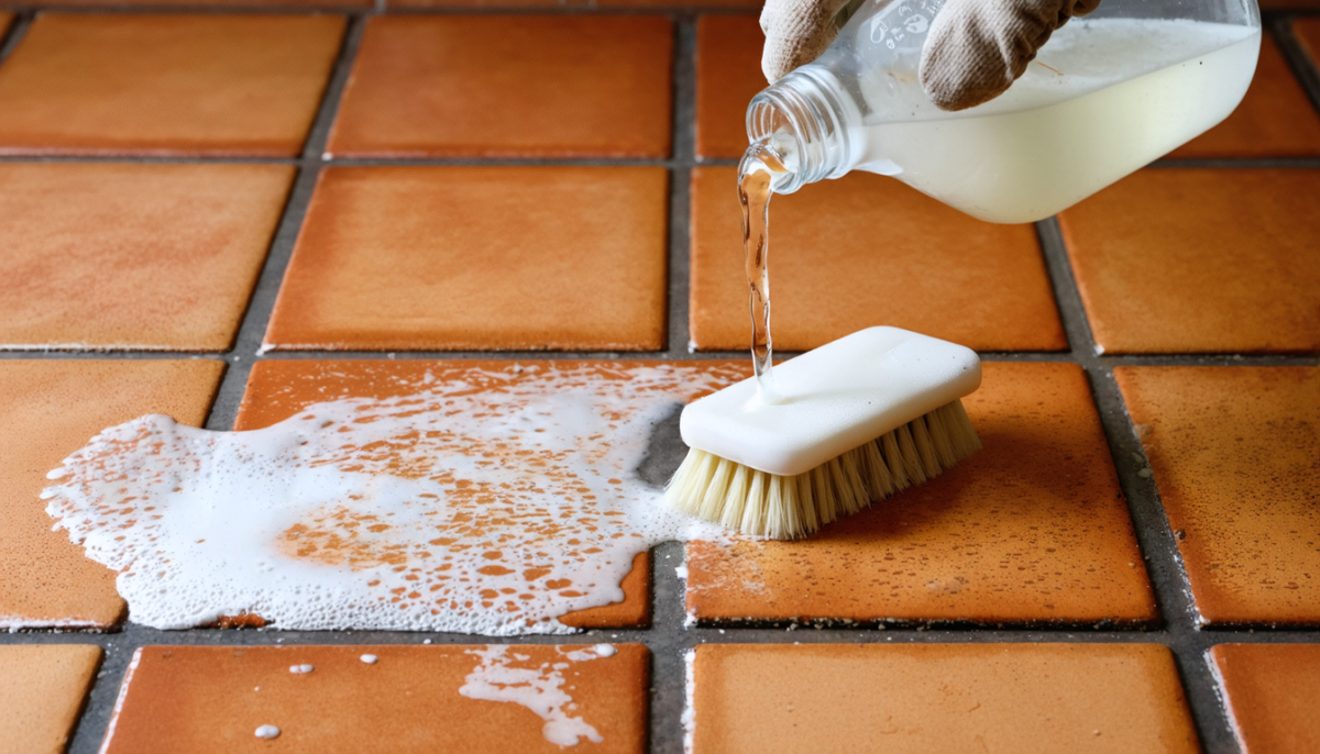 découvrez comment nettoyer efficacement les tomettes avec du vinaigre blanc, une solution naturelle et économique pour retrouver un sol propre et éclatant.