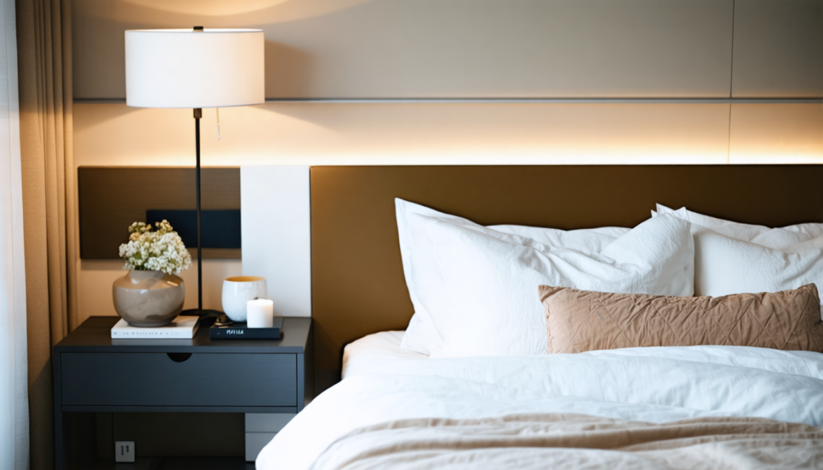 découvrez comment optimiser l'aménagement de votre chambre en plaçant judicieusement votre table de chevet pour allier esthétique et fonctionnalité.