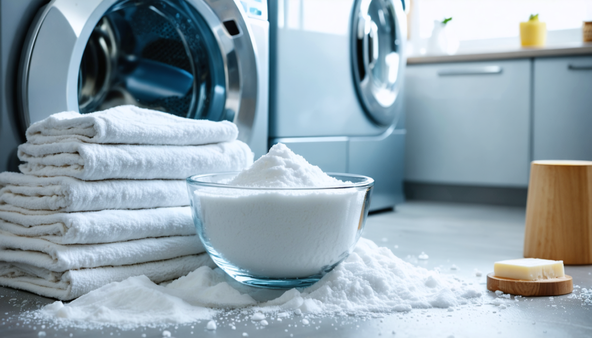 découvrez comment le percarbonate de soude peut devenir un allié écologique et puissant pour blanchir efficacement votre linge tout en respectant l'environnement.