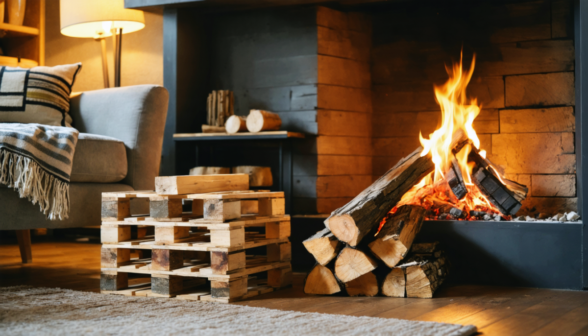découvrez si le bois de palette est adapté comme combustible pour votre cheminée, ses avantages, risques et conseils d'utilisation pour un feu sûr et efficace.
