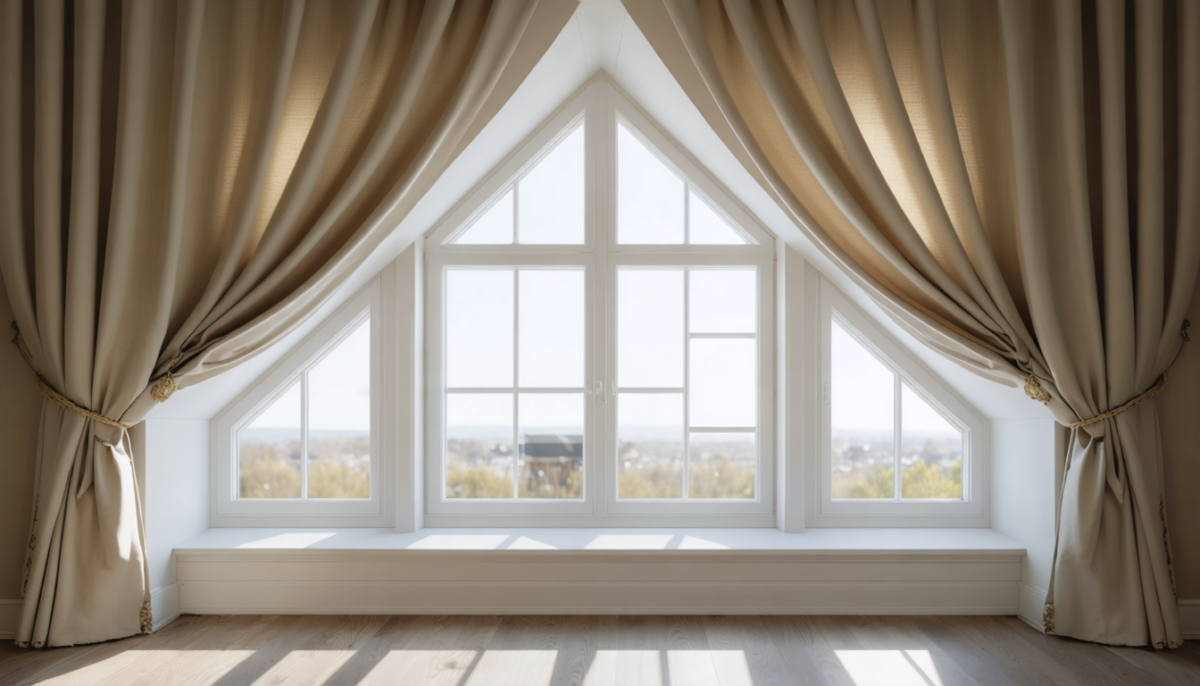 découvrez nos conseils pratiques pour choisir et poser des rideaux sous pente, afin d'assurer une finition impeccable et harmonieuse dans vos espaces atypiques.