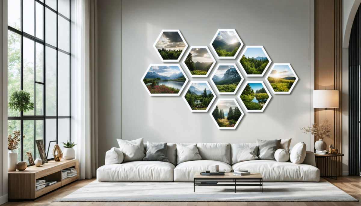 découvrez comment les photos hexagonales peuvent transformer votre intérieur avec un style moderne et élégant. sublimez vos murs en adoptant cette tendance unique et design.