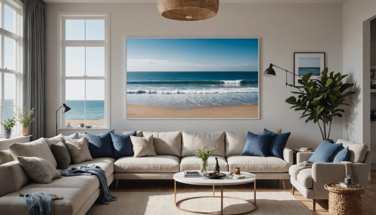 Comment une affiche de bord de mer transforme votre quotidien en moment de sérénité