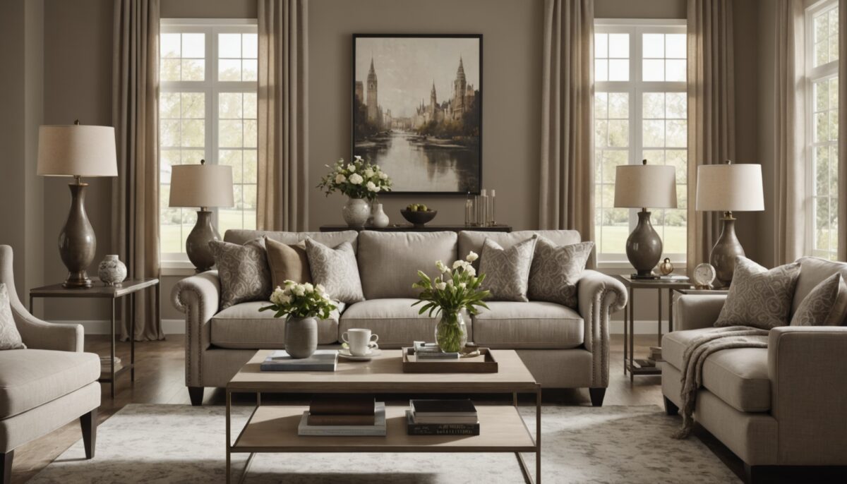 Astuces pour sublimer votre salon avec la couleur taupe