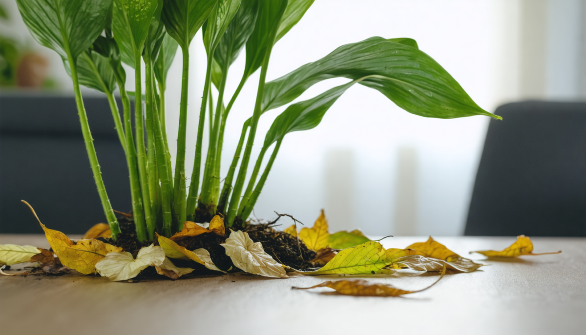 découvrez pourquoi les feuilles de votre spathiphyllum tombent et apprenez les meilleures astuces pour les entretenir et les préserver.