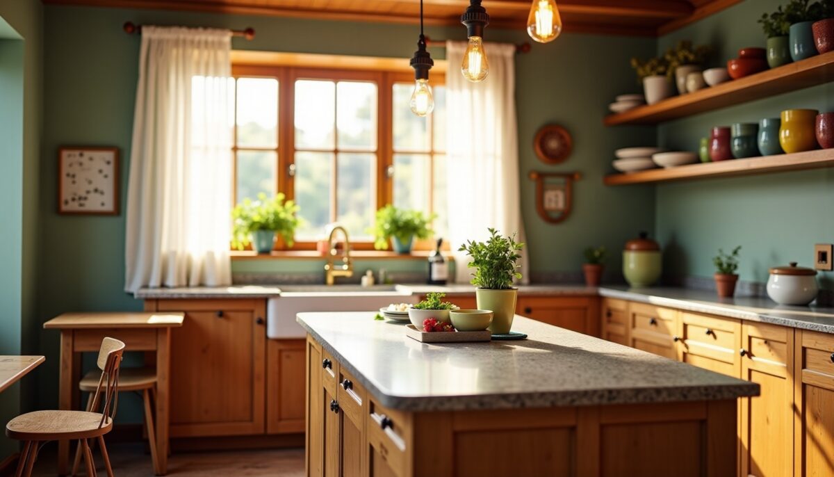 Comment choisir la couleur idéale pour une cuisine rustique ?