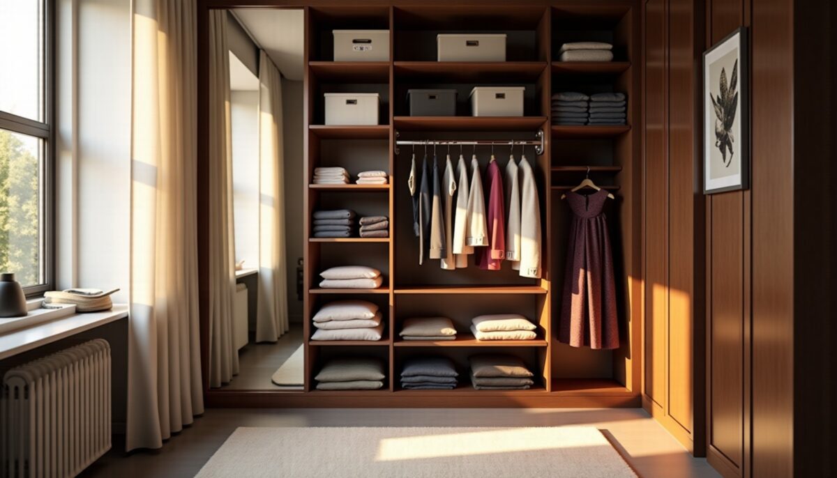 Maximiser chaque centimètre : astuces pour aménager un dressing dans un petit espace