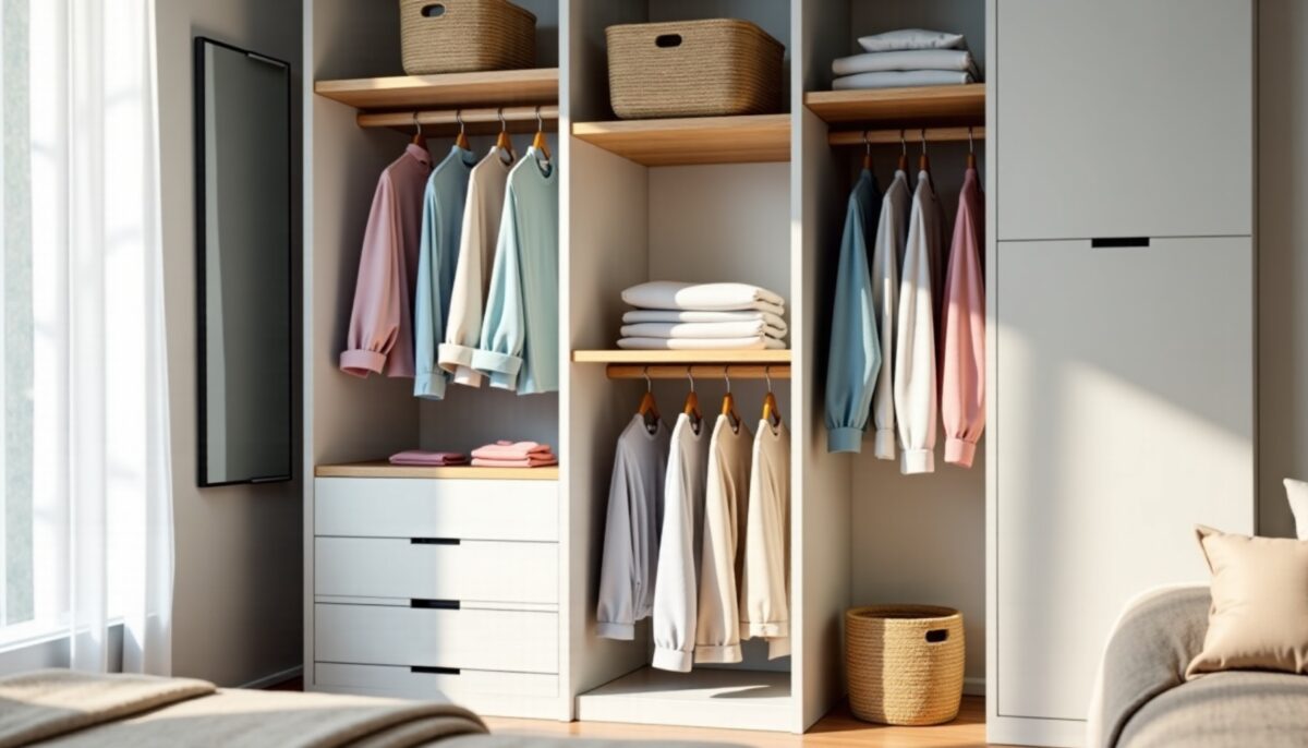 Aménager un dressing astucieux pour maximiser un petit espace