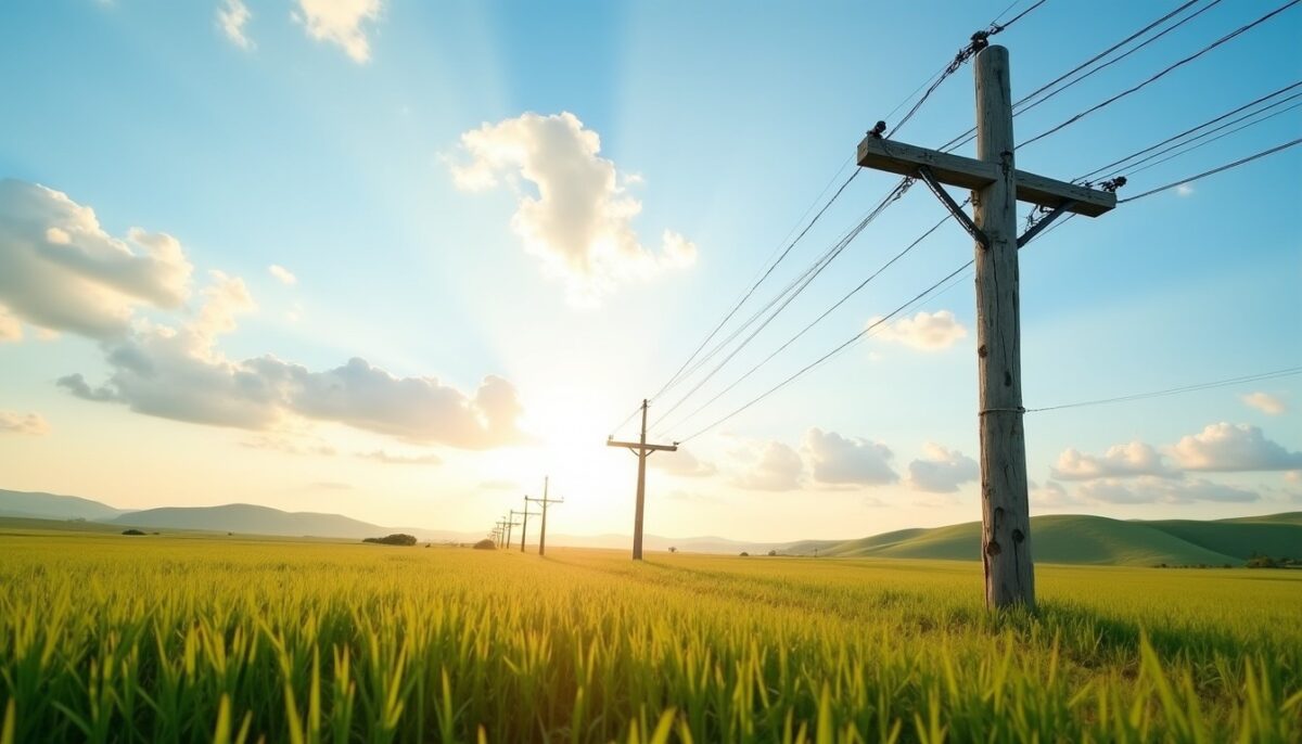 Poteau électrique sur terrain privé : quelles démarches pour être indemnisé ?