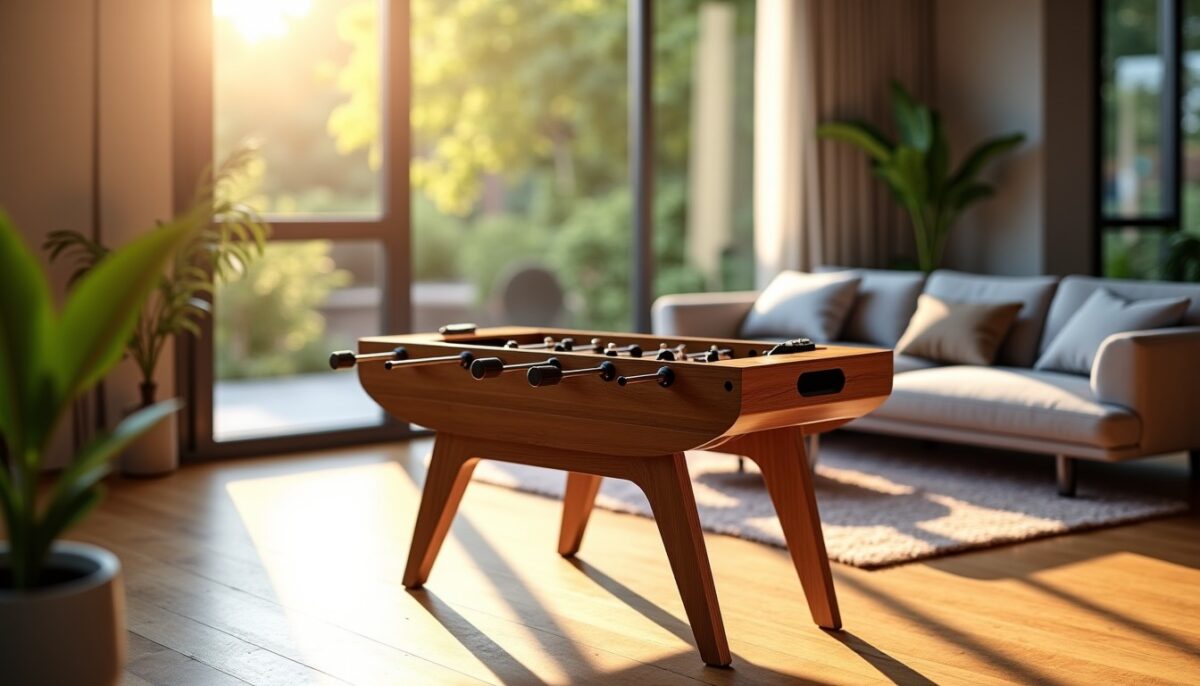 Incorporer un babyfoot dans votre intérieur : le mariage idéal du design et de la convivialité
