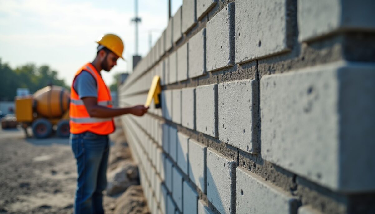 Mur en parpaings : quand et pourquoi installer un chaînage horizontal selon la hauteur ?
