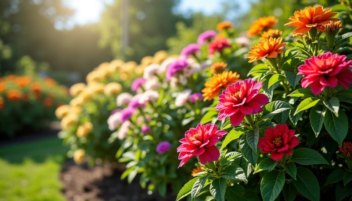 Arbustes éclatants pour une floraison durable en plein soleil